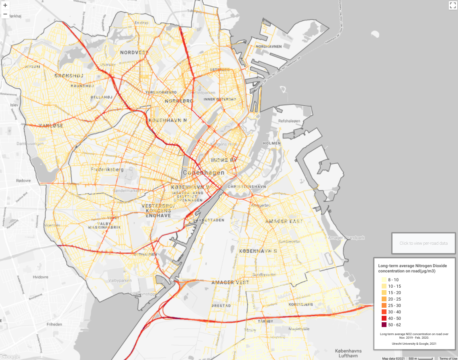 Copenhagen AirView NO2